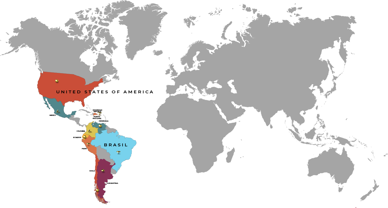 mapa experiencia internacional mapa experiencia internacional Conviccion Creativa